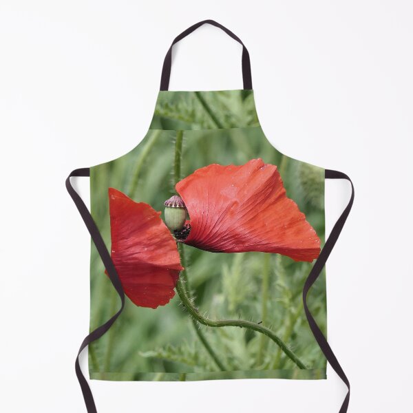 Item preview, r 2589/ 11 " un Coquelicot en Position de Défense Anti-Covid ! - a Poppy in Anti-Covid Defense Position !" par Okaio Créations Olavia&Olao designed and sold by o.okaïo.