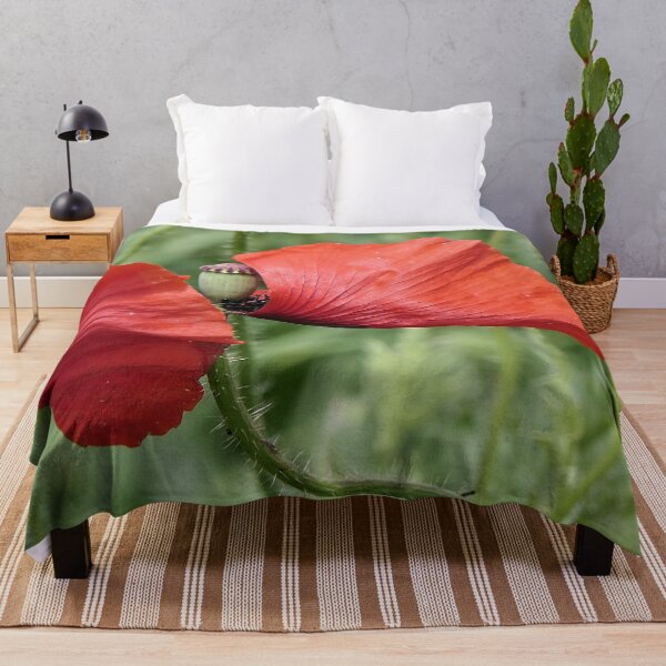 Item preview, r 2589/ 11 " un Coquelicot en Position de Défense Anti-Covid ! - a Poppy in Anti-Covid Defense Position !" par Okaio Créations   Olavia&Olao designed and sold by o.okaïo.