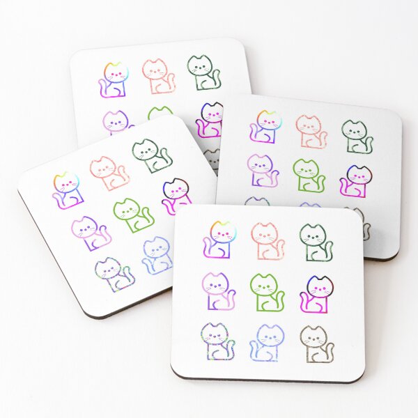 Item preview, Cute Cat Stickers designed and sold by Creative19500.