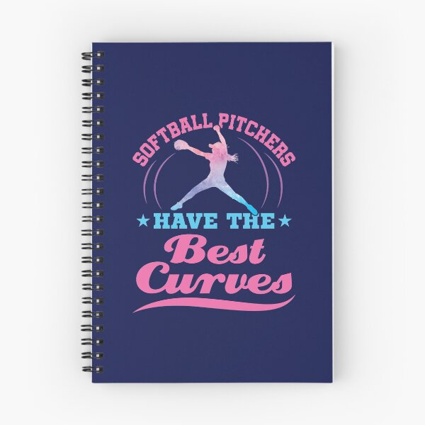 Item preview, Softball Pitchers Have the Best Curves Funny Pitcher  designed and sold by jaygo.