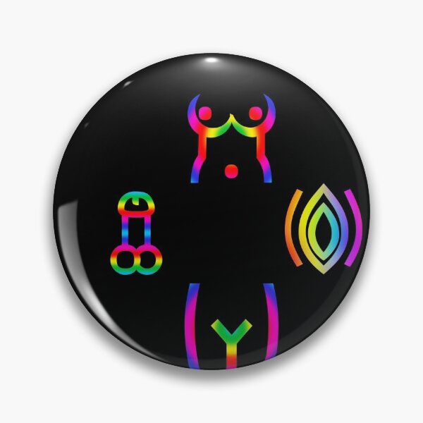 Item preview, Rainbow Abstract Sex Symbols designed and sold by KATKattalestv.