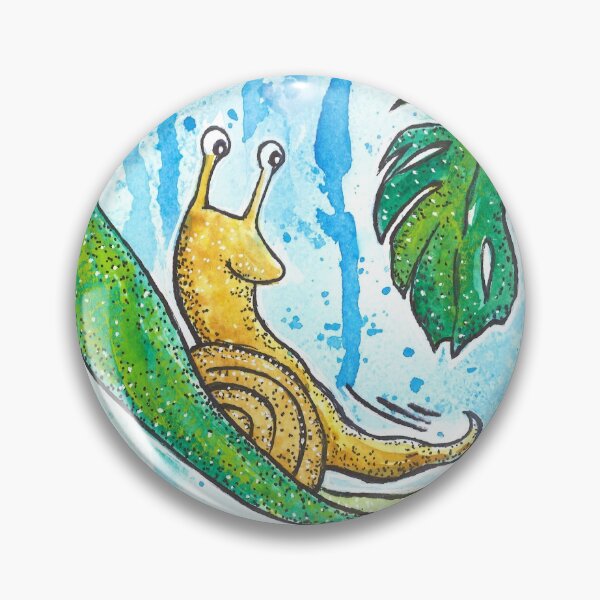 Item preview, Happy snail designed and sold by Andyavocadoart.
