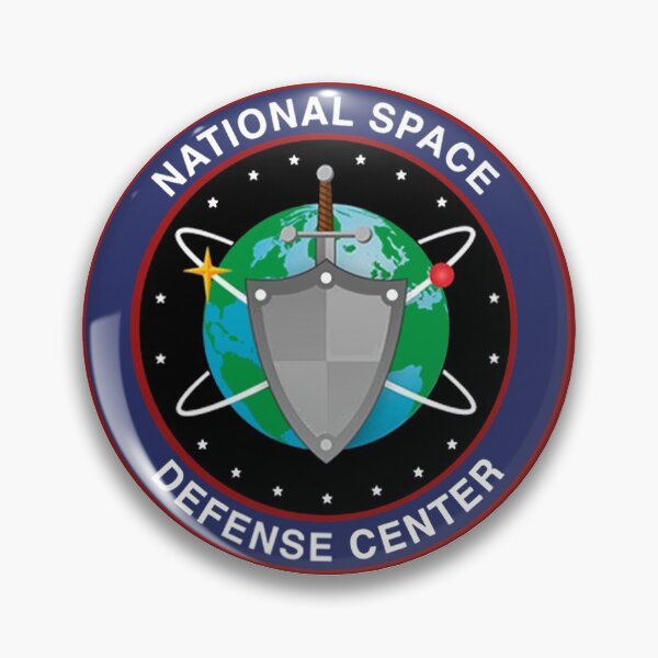 Item preview, National Space Defense Center (NSDC) Crest designed and sold by Nikki SpaceStuffPlus.