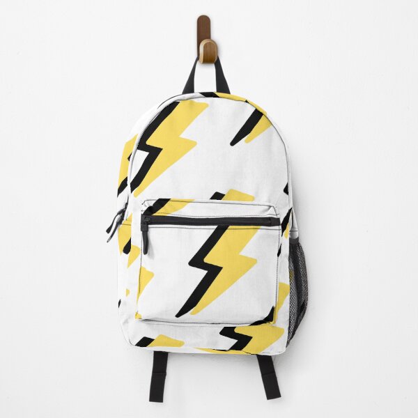 Item preview, Lightning Bolt Pattern Black and Yellow designed and sold by Tomward23.
