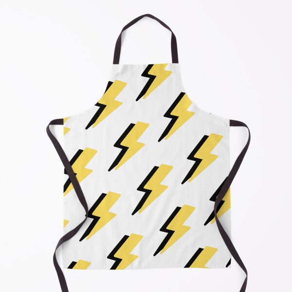 Item preview, Lightning Bolt Pattern Black and Yellow designed and sold by Tomward23.