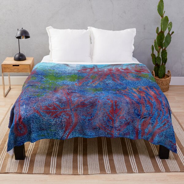 Item preview, "Leaf Impressions #6" Gel Print Painting designed and sold by peonypours.