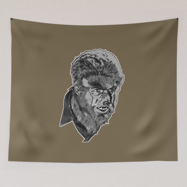 Item preview, Wolfman designed and sold by blacksnowcomics.