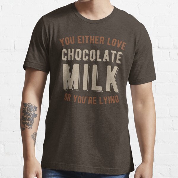 Japanese Chocolate Milk T-Shirt, Cute Chocolate Milk Shirt, Chocolate Lover Gifts, Gifts for Boyfriend, Cute Chocolate Shirt