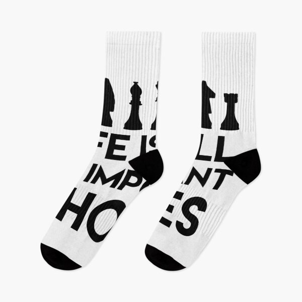 Item preview, LIFE IS FULL OF IMPORTANT CHOICES CHESS designed and sold by 30-Merch.