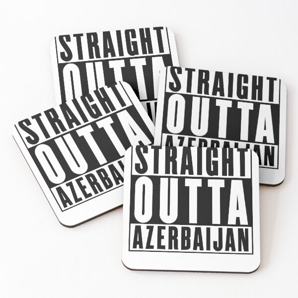 Item preview, Straight Outta Azerbaijan designed and sold by RandomStuffShop.