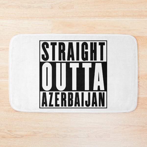Item preview, Straight Outta Azerbaijan designed and sold by RandomStuffShop.