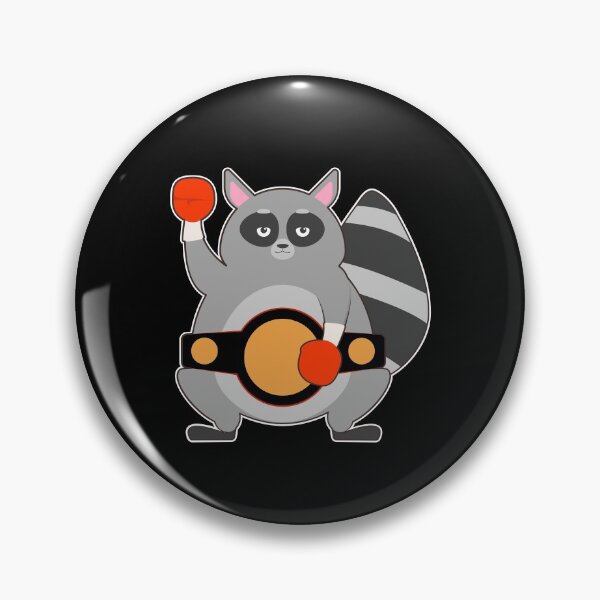 Item preview, Raccoon as Boxing champ with Belt designed and sold by Snabdesign84.