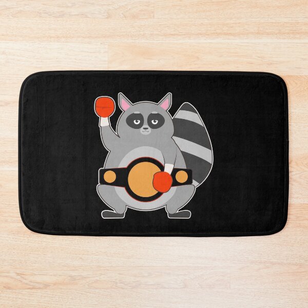 Item preview, Raccoon as Boxing champ with Belt designed and sold by Snabdesign84.