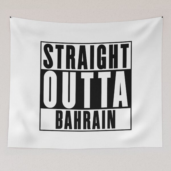 Item preview, Straight Outta Bahrain designed and sold by RandomStuffShop.