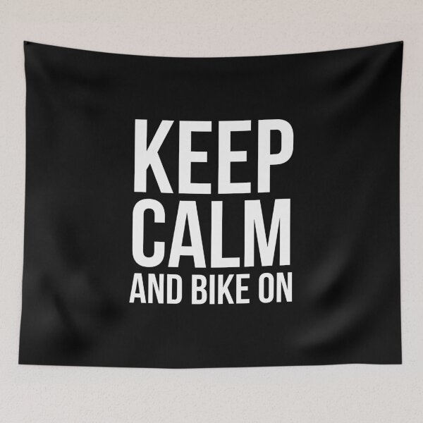 Item preview, Keep Calm And Bike On designed and sold by evokearo.