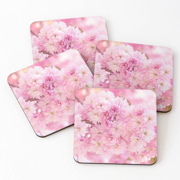 Item preview, The fluffiest pastel pink cherry blossom designed and sold by Zoe Power.