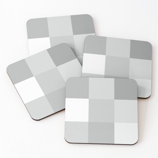 Item preview, Chequered White Pattern Triple designed and sold by zcabask.