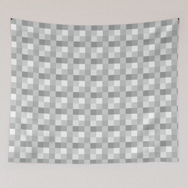 Item preview, Chequered White Pattern Triple designed and sold by zcabask.
