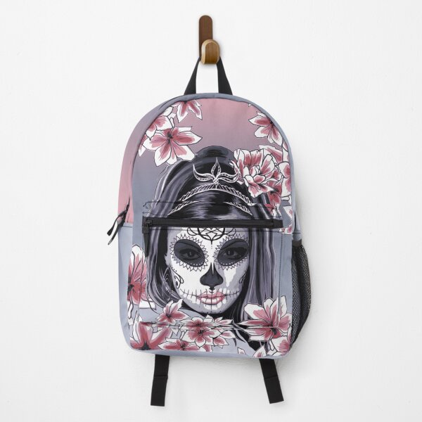 Item preview, Dia de los Muertos Candy Skull Dame designed and sold by Mooscellaneous.
