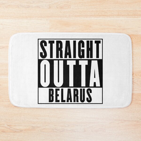 Item preview, Straight Outta Belarus designed and sold by RandomStuffShop.