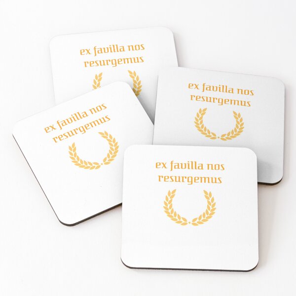 Item preview, Latin Quote-ex favilla nos resurgemus “from the ashes we will rise” designed and sold by MonatheExplorer.