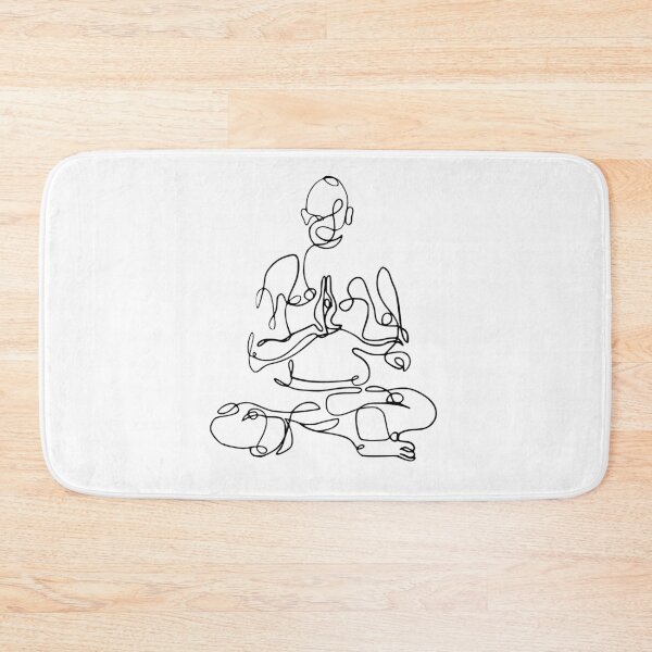 Item preview,  Contour Line Yoga-Seated Yoga 2 designed and sold by FranksArtWorld.