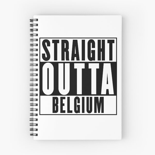 Item preview, Straight Outta Belgium designed and sold by RandomStuffShop.