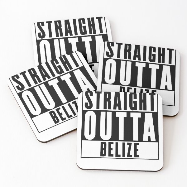 Item preview, Straight Outta Belize designed and sold by RandomStuffShop.