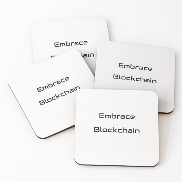 Item preview, Embrace Blockchain designed and sold by MonatheExplorer.