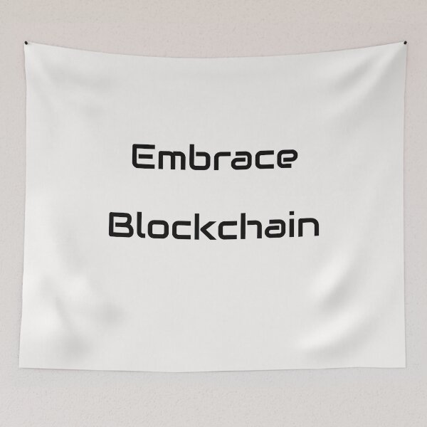 Item preview, Embrace Blockchain designed and sold by MonatheExplorer.