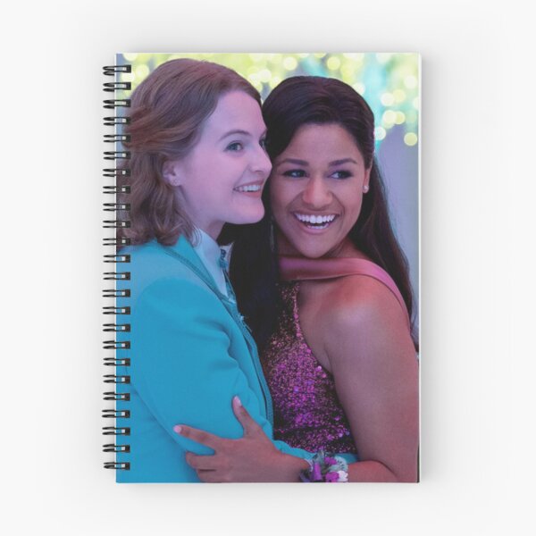 Item preview, Alyssa and Emma hug the prom netflix designed and sold by emcazalet.