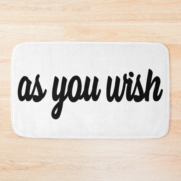 Item preview, As You Wish designed and sold by Happyhobbithole.