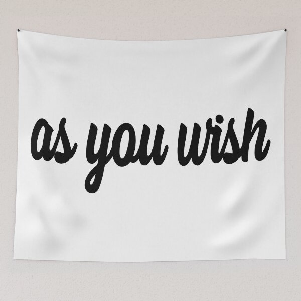 Item preview, As You Wish designed and sold by Happyhobbithole.