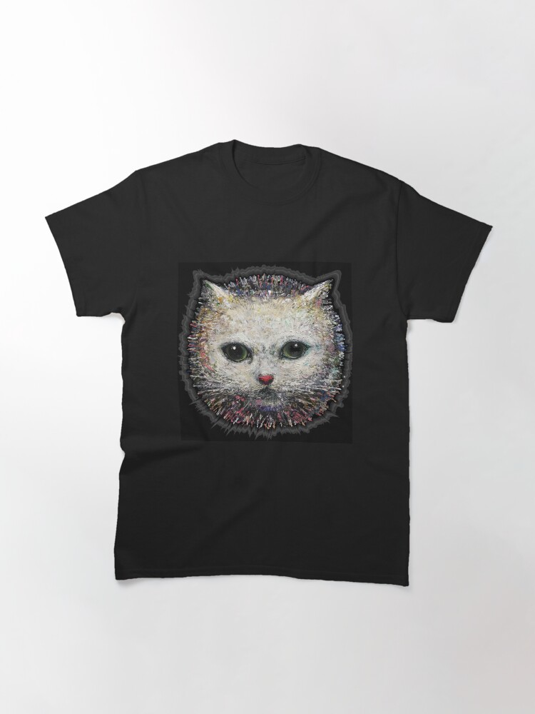 Thumbnail 3 of 7, Classic T-Shirt, white cat   designed and sold by nataliakuruch.