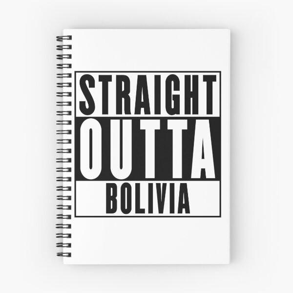 Item preview, Straight Outta Bolivia designed and sold by RandomStuffShop.
