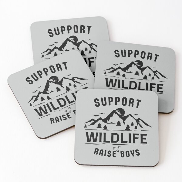 Item preview, Support Wildlife Raise Boys designed and sold by TrueFit Essentials.