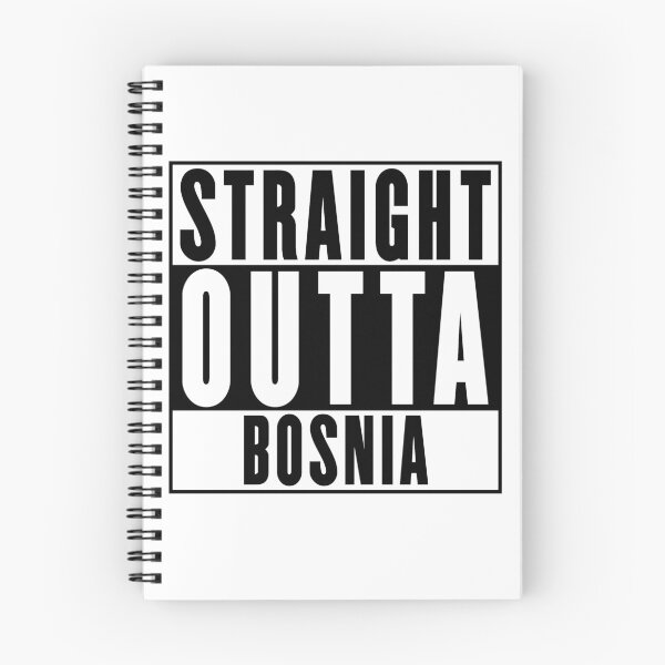 Item preview, Straight Outta Bosnia designed and sold by RandomStuffShop.
