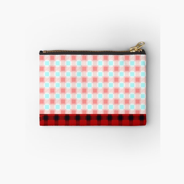 Item preview, 65 MCMLXV Turq and Black Box Plaid Pattern designed and sold by 65 MCMLXV.