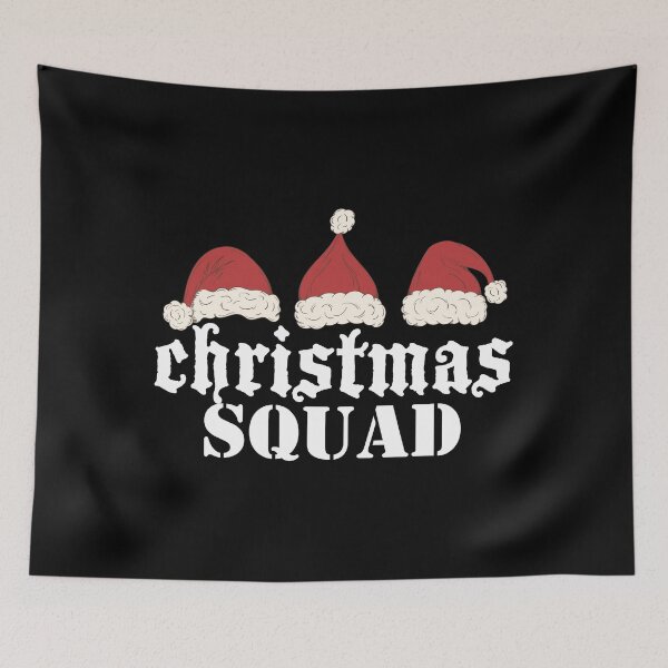 Item preview, Christmas Squad, Xmas Holiday Santa Hat designed and sold by OnPurposeMarket.