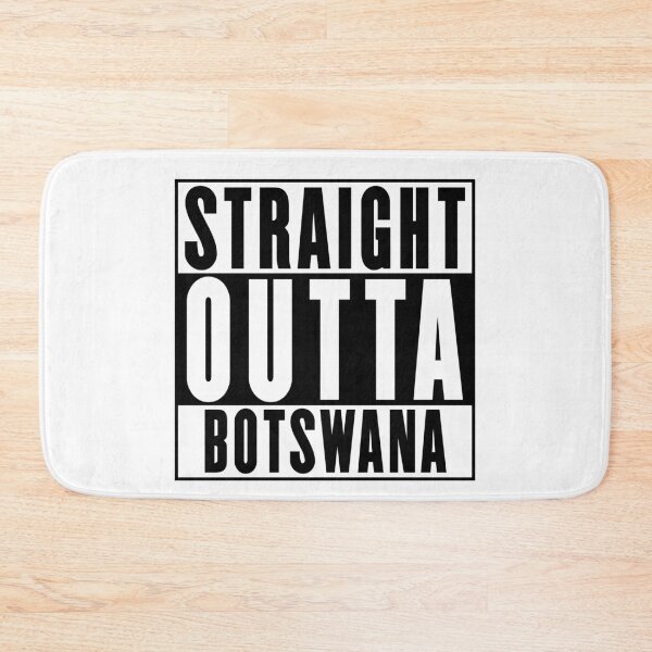 Item preview, Straight Outta Botswana designed and sold by RandomStuffShop.