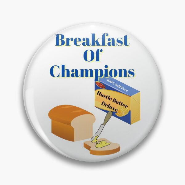 Item preview, HUSTLE The Breakfast Of Champions designed and sold by Fabuluss4Life.