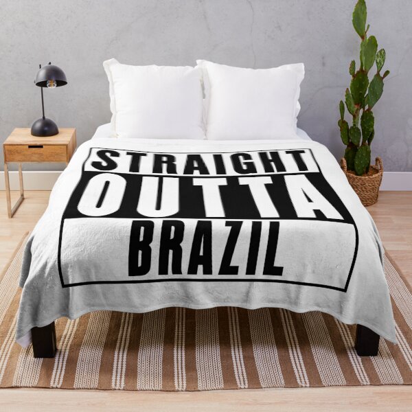 Aperçu de l'œuvre Straight Outta Brésil créée et vendue par RandomStuffShop.