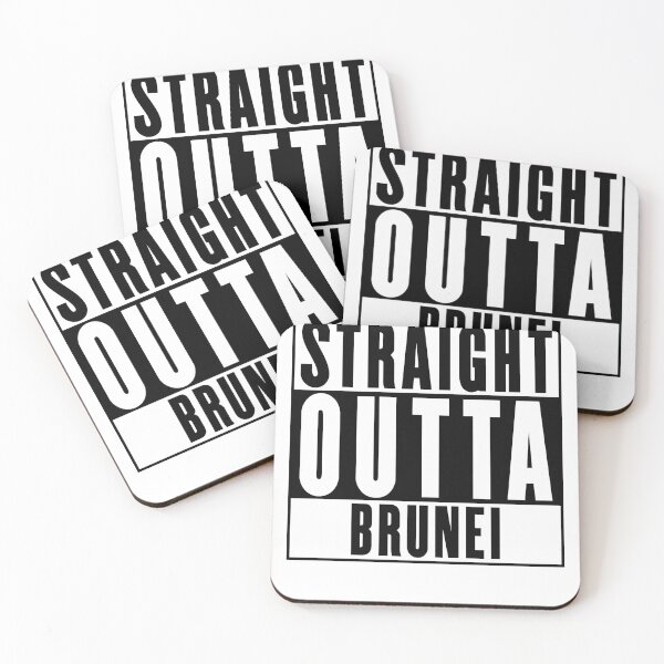 Item preview, Straight Outta Brunei designed and sold by RandomStuffShop.