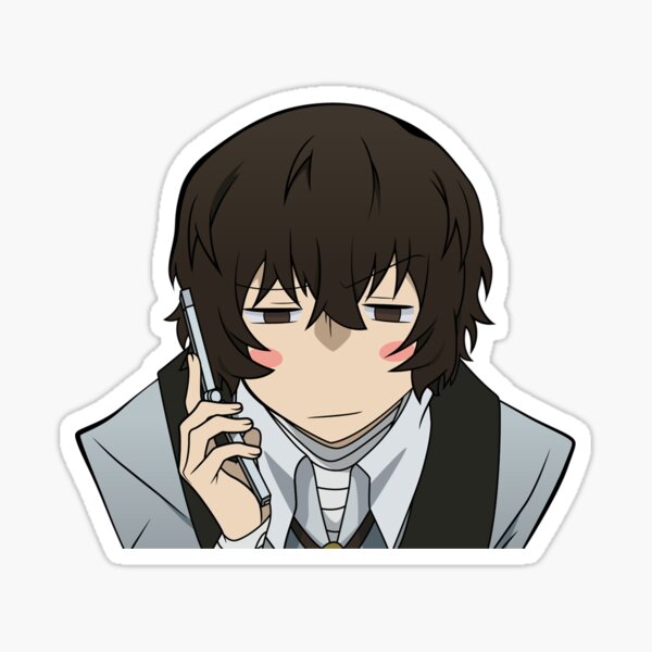 Dazai Osamu confus Sticker