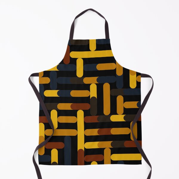 Item preview, Thick Yellow, Brown Chaotic Lines designed and sold by beocca.