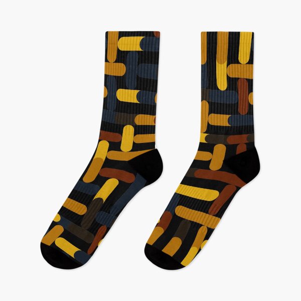 Item preview, Thick Yellow, Brown Chaotic Lines designed and sold by beocca.