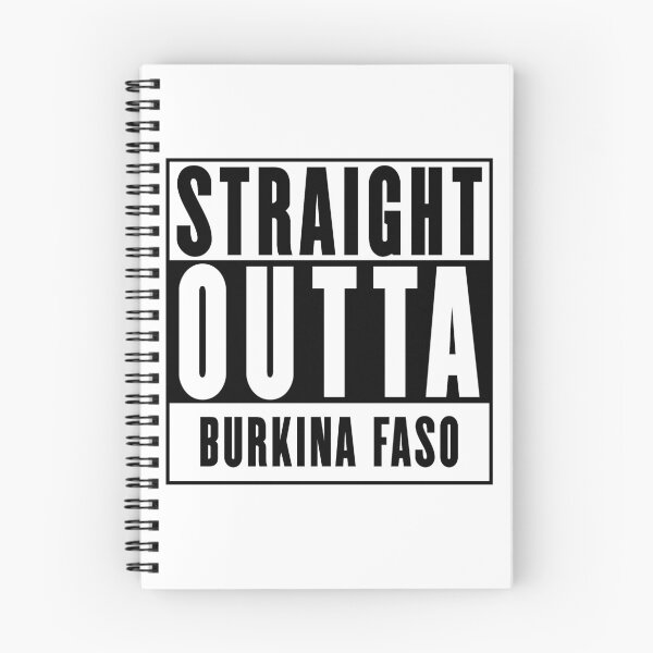 Item preview, Straight Outta Burkina Faso designed and sold by RandomStuffShop.