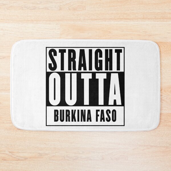 Item preview, Straight Outta Burkina Faso designed and sold by RandomStuffShop.
