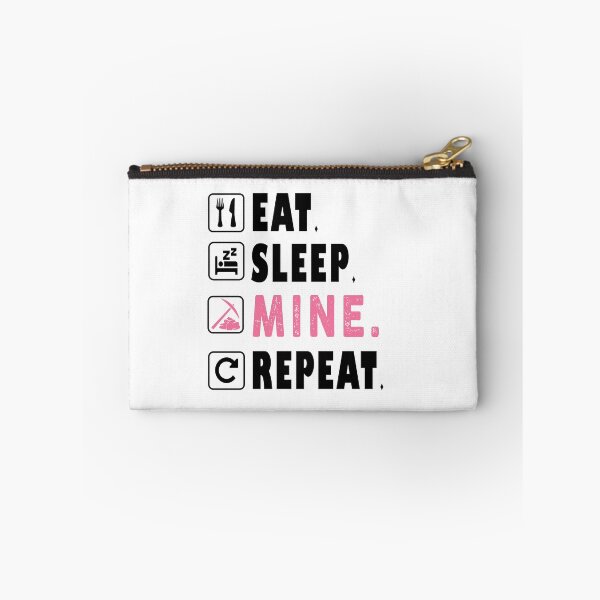 Item preview, EAT SLEEP MINE REPEAT V designed and sold by boymelvs.