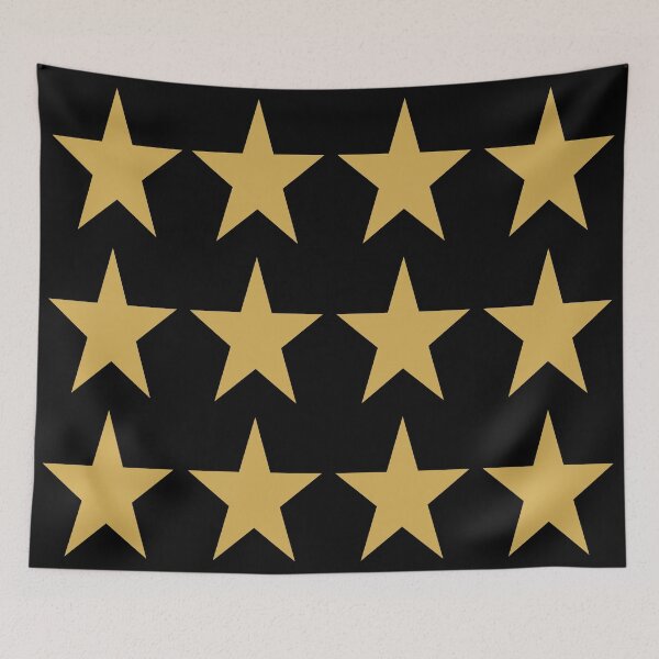 Item preview, Large GOLD and BLACK STARS  designed and sold by RachelMacht.